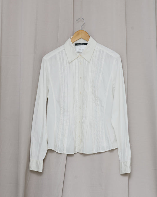 Weekend by MaxMara Pleated Front Button Down