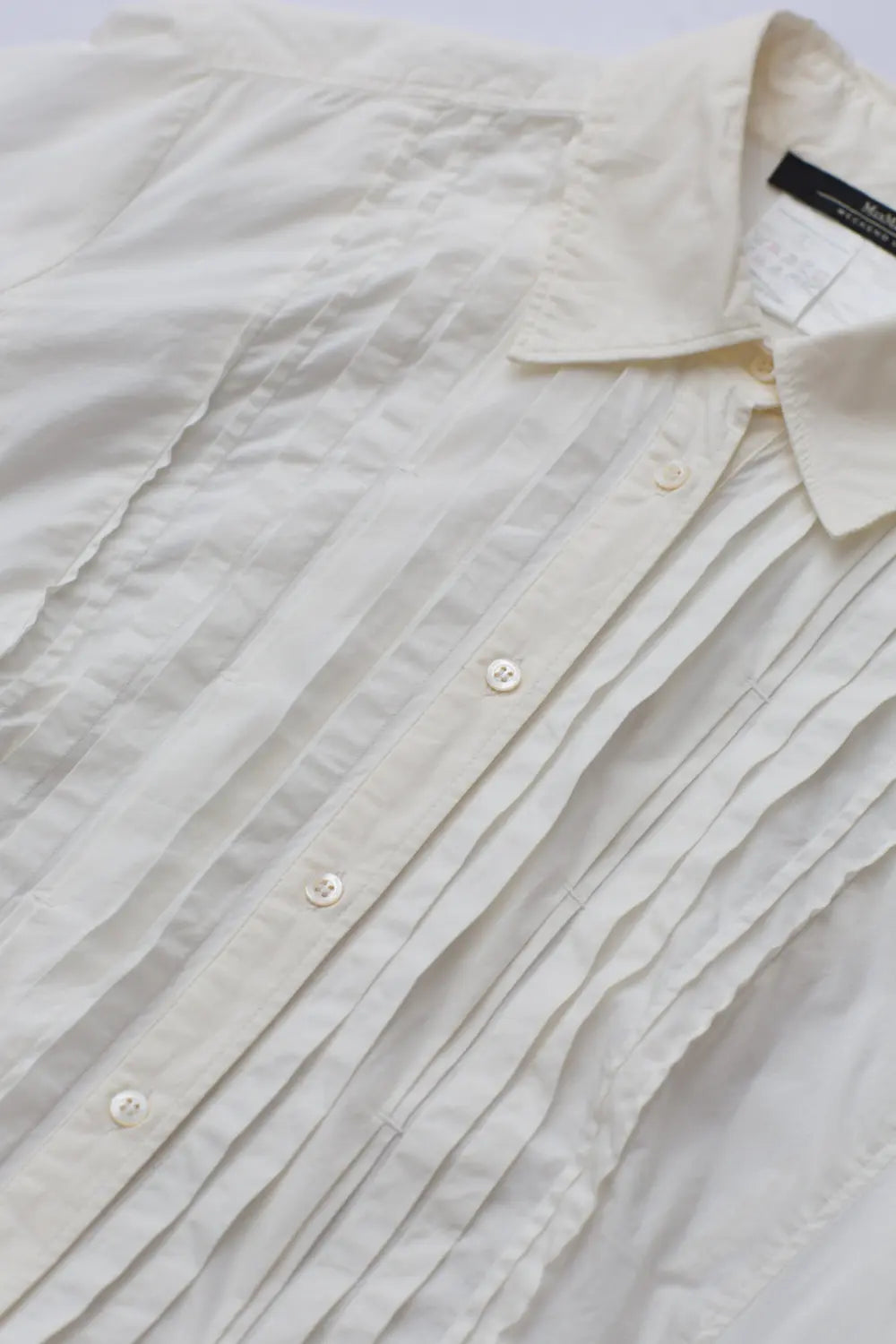 Weekend by MaxMara Pleated Front Button Down