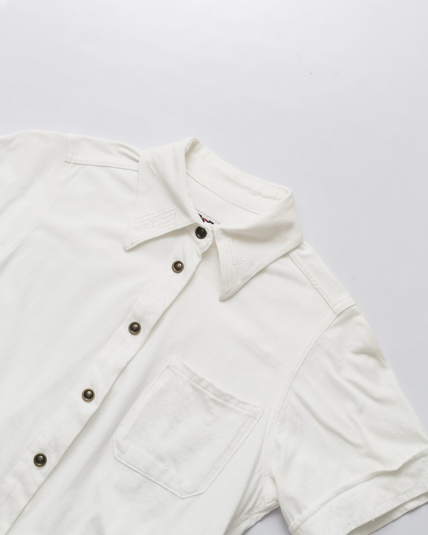 Jean paul gaultier white button down shirt