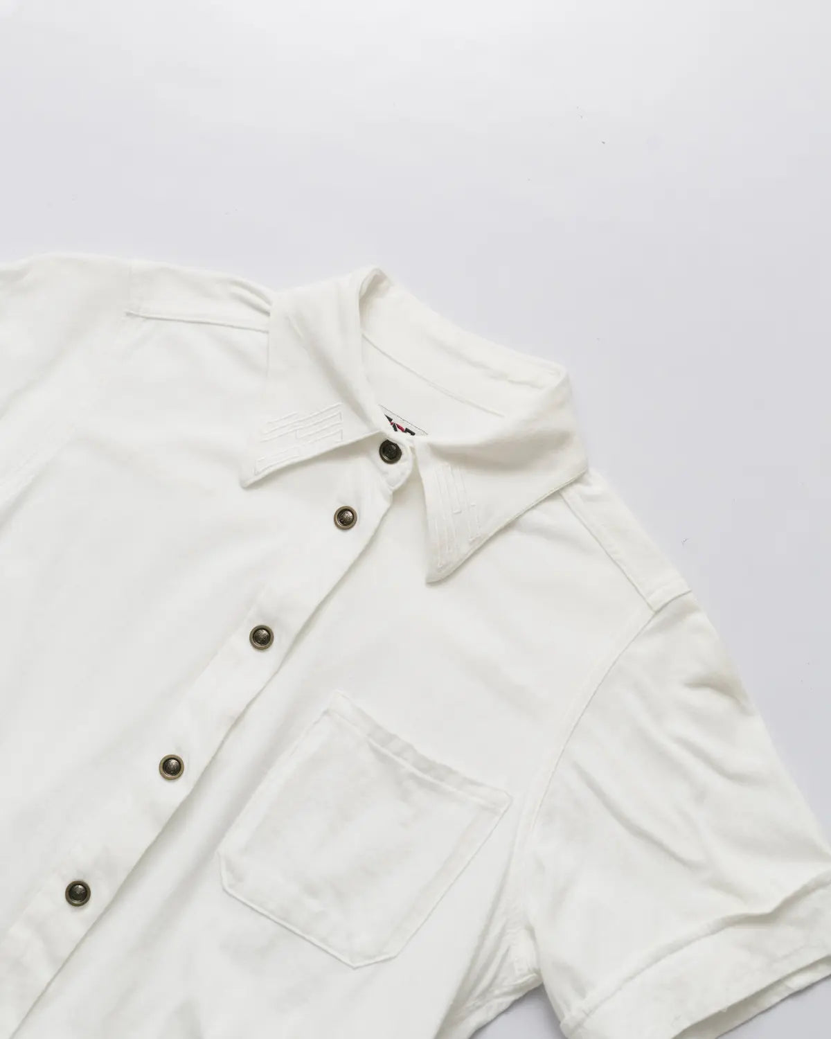 Jean paul gaultier white button down shirt