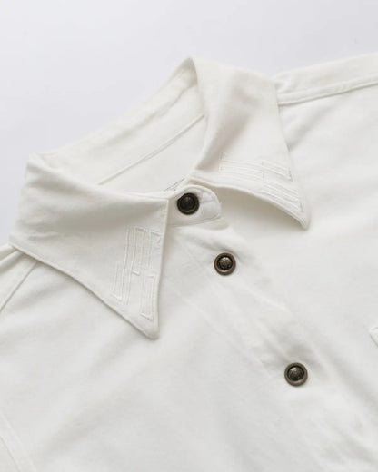 Jean paul gaultier white button down shirt