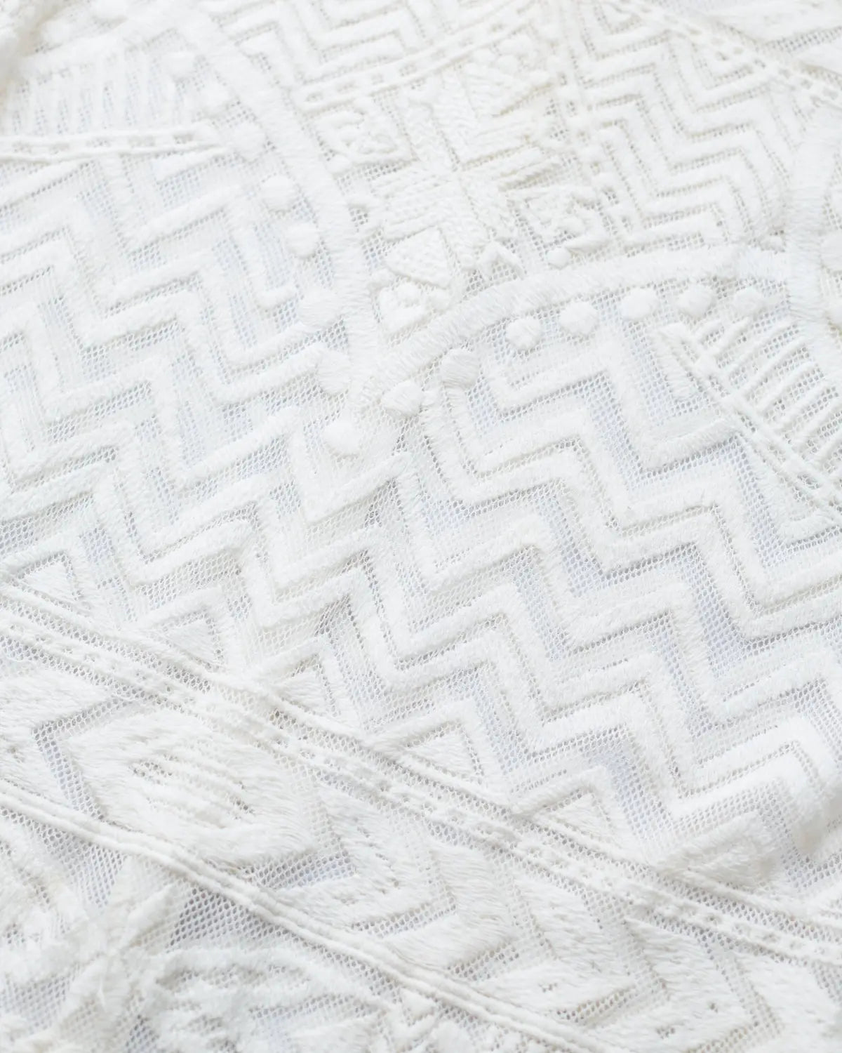 Isabel marant x h&m white lace embroidered top