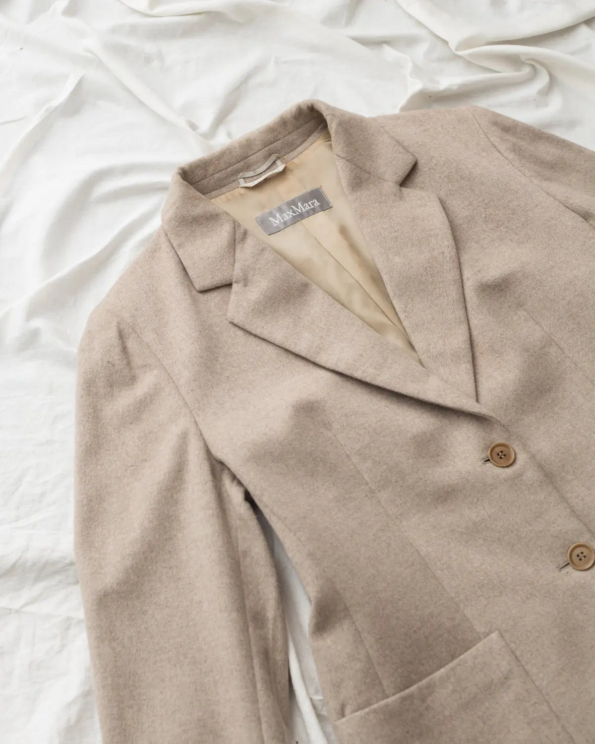 Maxmara wool & angora blazer