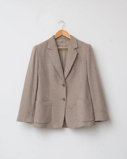 Maxmara wool & angora blazer