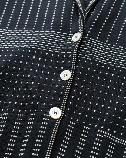 Wool & cotton knit blazer