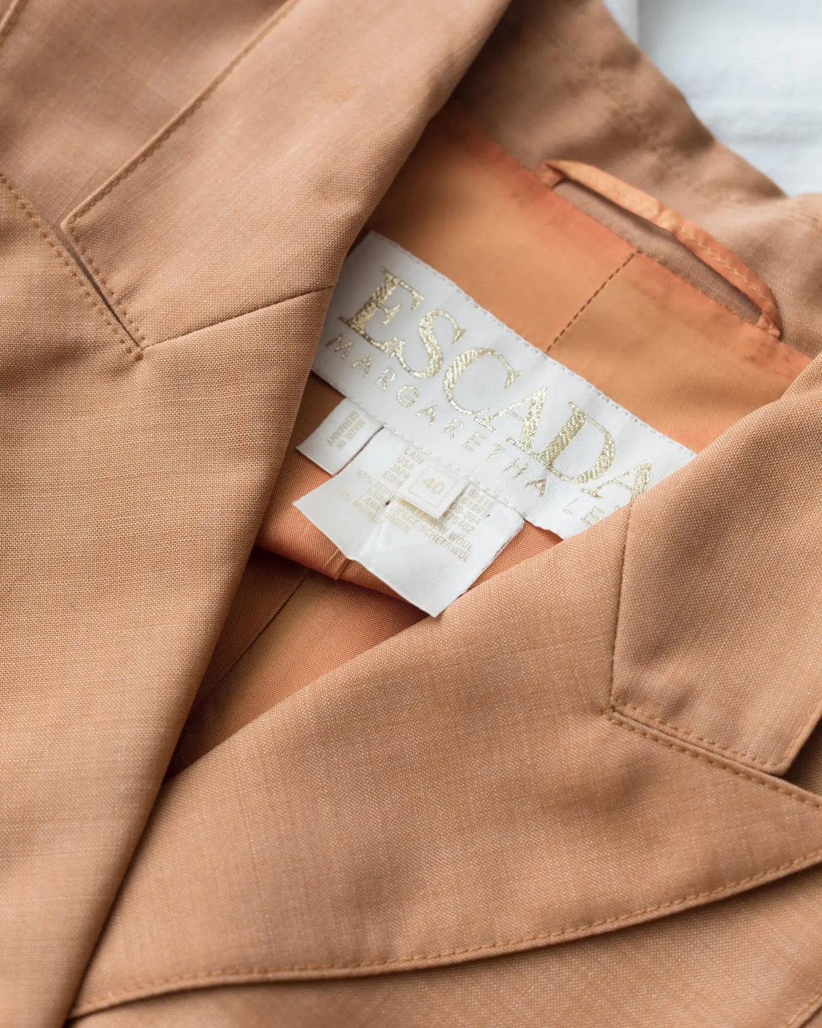 Escada wool & mohair blazer