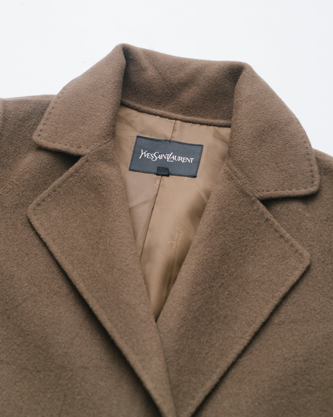 Yves Saint Laurent Wool & Cashmere Coat